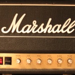 Marshall 2204 Pre JCM 800 fully restored after it was with a berlin punk band for a decade