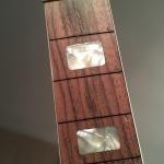 No Name Japan Lawsuit Les Paul 1972 -  Nothing nicer than a fresh sanded fingerboard
