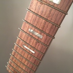 No Name Japan Lawsuit Les Paul 1972 - Refretting the Les Paul, starting from the back