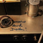 Selmer Zodiac Board GZ34 diode replacement well marked